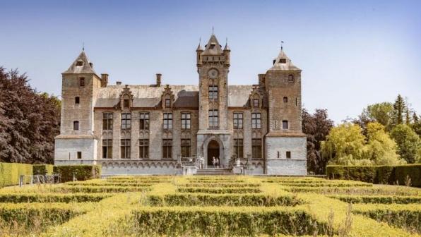 Cycling the The Castle Forests route near Bruges — scene 1